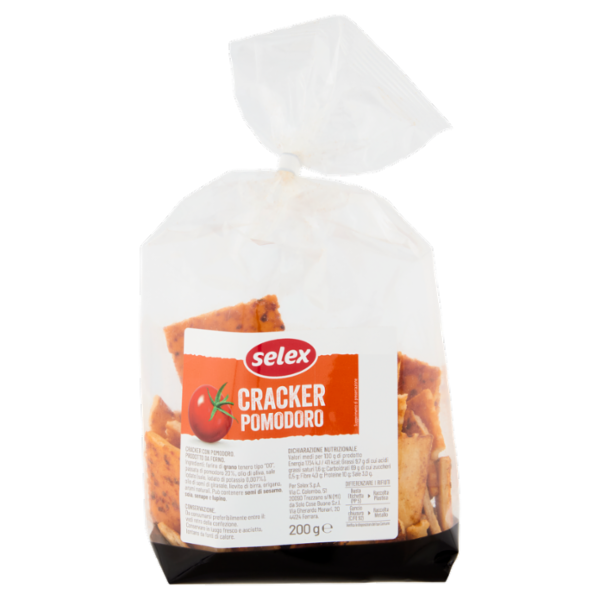 Selex Cracker al Pomodoro 200 g
