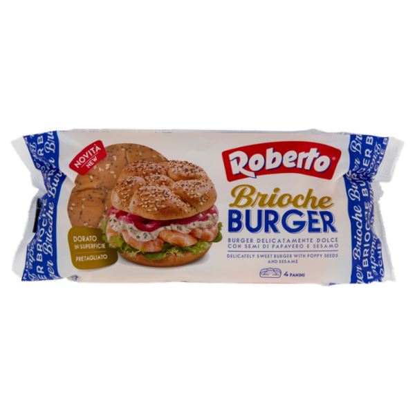 Roberto Brioche Burger 4 Panini 300 g