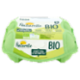 le Naturelle Bio 6 Uova Fresche Biologiche da Galline Allevate Senza l'Uso di Antibiotici* 300 g