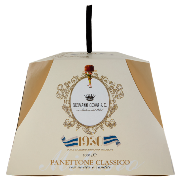 Giovanni Cova & C. Panettone Classico con uvetta e canditi 1000 g
