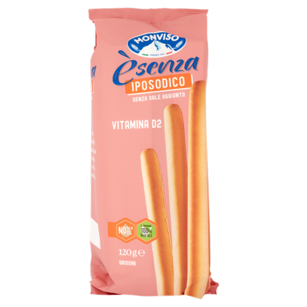 Monviso èsenza Iposodico Grissini 120 g