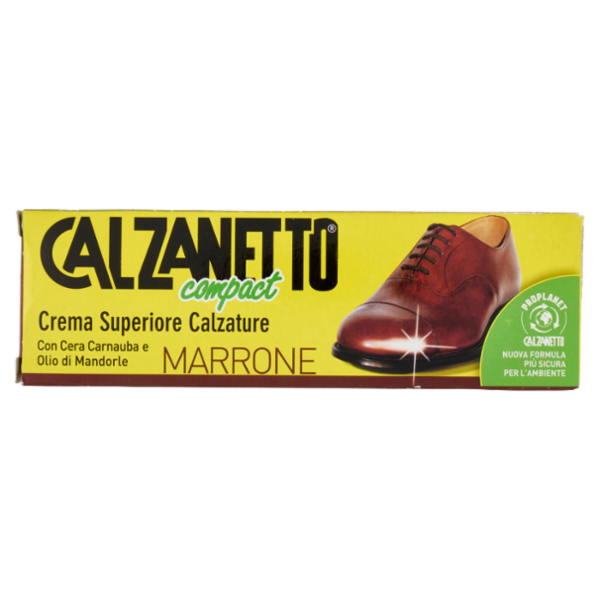 Calzanetto compact Crema Superiore Calzature Marrone 40 ml