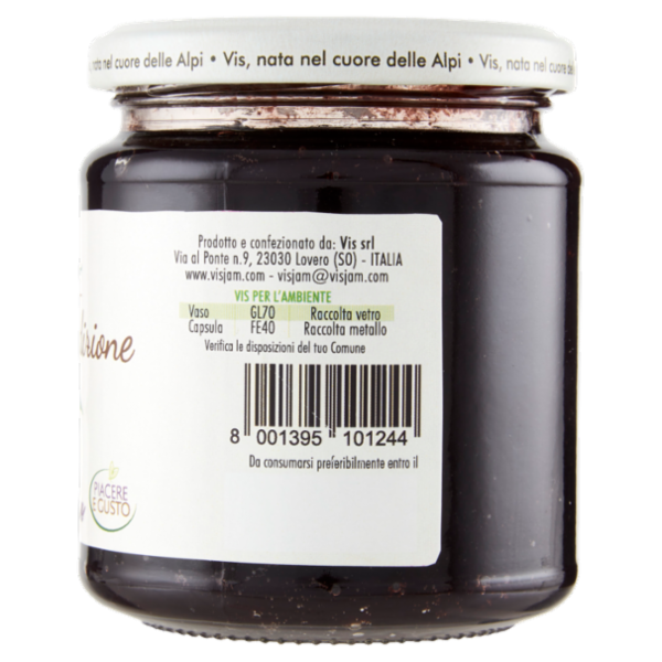 Vis Natura e Tradizione confettura extra Sambuco 340g