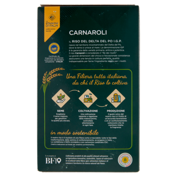 Le Stagioni d'Italia Riso del Delta del Po I.G.P. 1 Kg