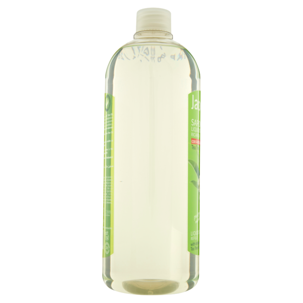 Jacklon Sapone Liquido Ricarica con Tea Tree Oil Antibatterico 1000 ml