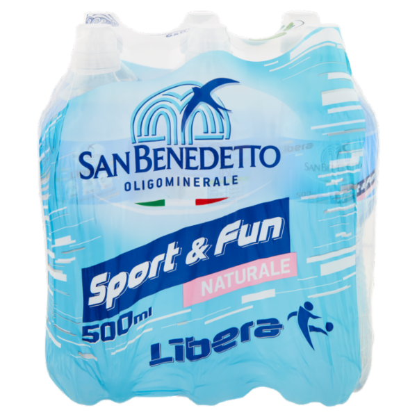 San Benedetto Libera Oligominerale Naturale Benedicta 6 x 0,5 L