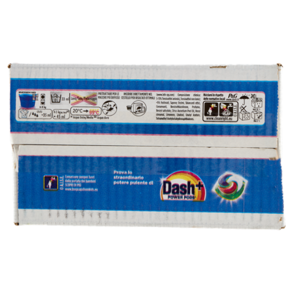 Dash Detersivo Liquido Lavatrice, Classico, 3x20=60 Lavaggi 3x900ml