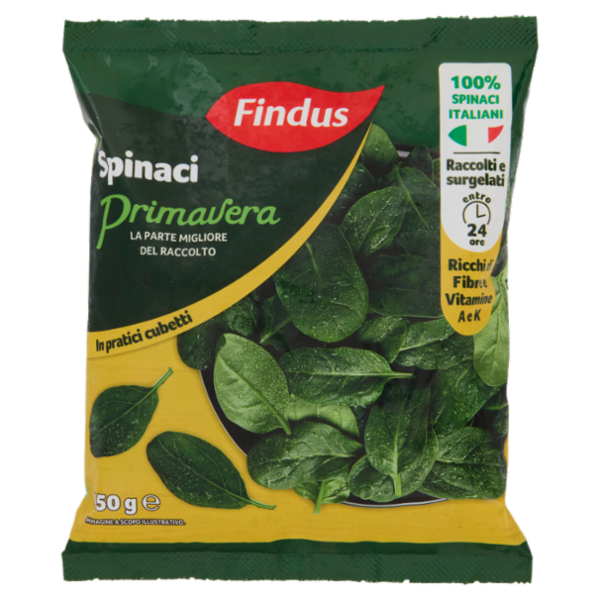 Findus Ciuffetti di Spinaci Primavera 450 g