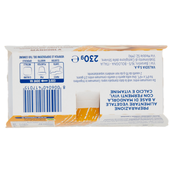 Valsoia Bontà e Salute Nocciola Mandorla 2 x 115 g