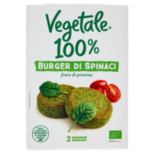 Vegetale 100% 2 Burger Di Spinaci 160 g