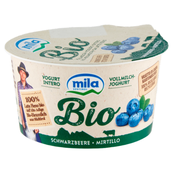 mila Bio Yogurt Intero Mirtillo 150 g