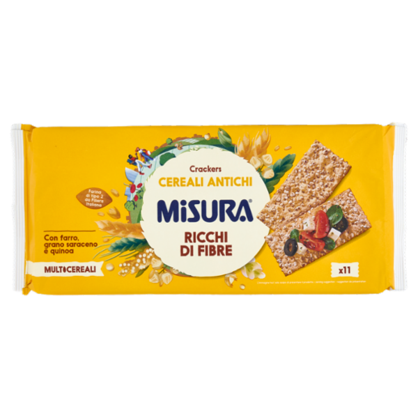Misura Multicereali Crackers Cereali Antichi 320 g