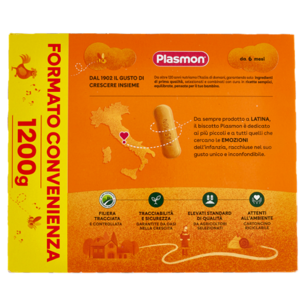 Plasmon il Biscotto 1200 g