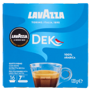 Lavazza A Modo Mio Dek 16 Capsule 120 g