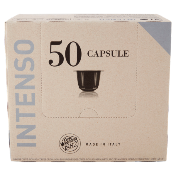 Caffè Vergnano 1882 Intenso Capsule 50 x 5 g