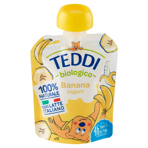 Teddi biologico Banana yogurt 85 g