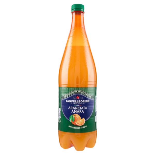 BIBITE SANPELLEGRINO, Bevande Gassate, Naturali, Aranciata Amara, Pet 120cl