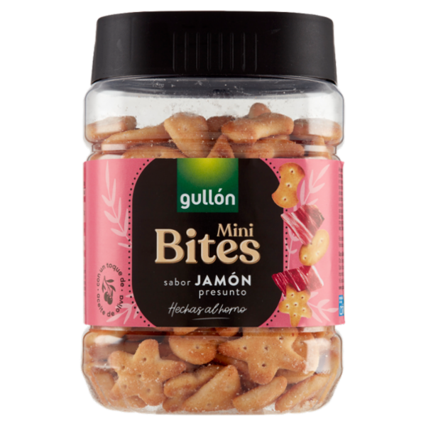 Gullón Mini Bites sabor Jamón presunto 250 g