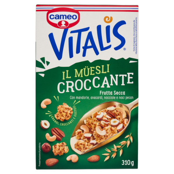 cameo Vitalis il Müesli Croccante Frutta Secca 310 g