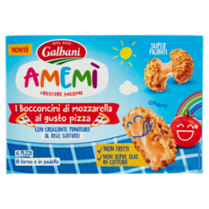 Galbani Amemì i Bocconcini Di Mozzarella Al Gusto Pizza 6 x 25 g