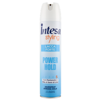 Intesa Styling Lacca Forte Power Hold Con Pantenolo e Olio Di Semi Di Lino 400 ML