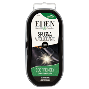 Eden Natural Comfort Spugna Autolucidante Nero