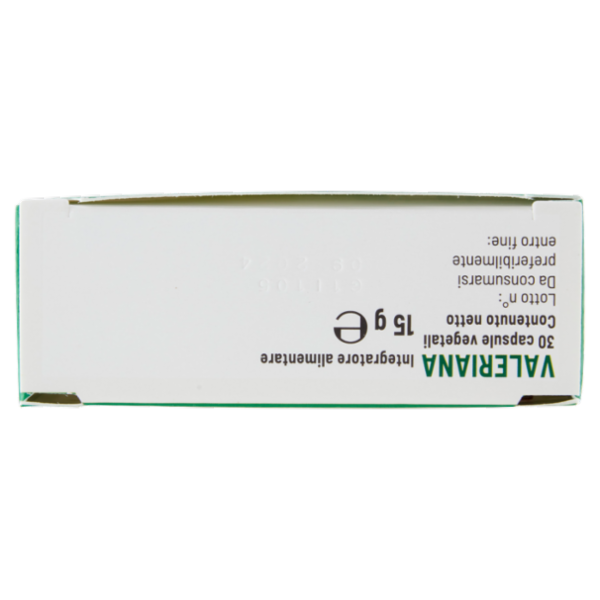 equilibra Valeriana Sonno e Rilassamento 30 Capsule Vegetali 15 g
