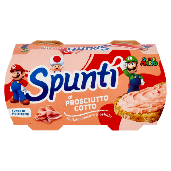 Spuntì al Prosciutto Cotto 2 x 84 g
