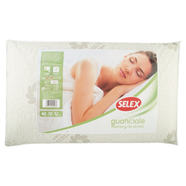 Selex Guanciale in Memory con Fodera No Stress