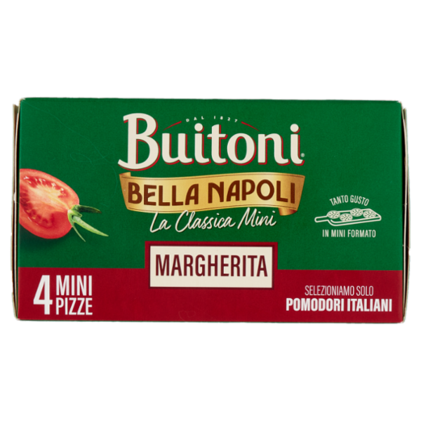 Buitoni Bella Napoli La Classica Mini Margherita (4 mini pizze surgelate) 300 g
