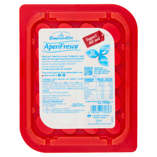 Camoscio d'Oro AperiFresco Sapori del Sud 100 g