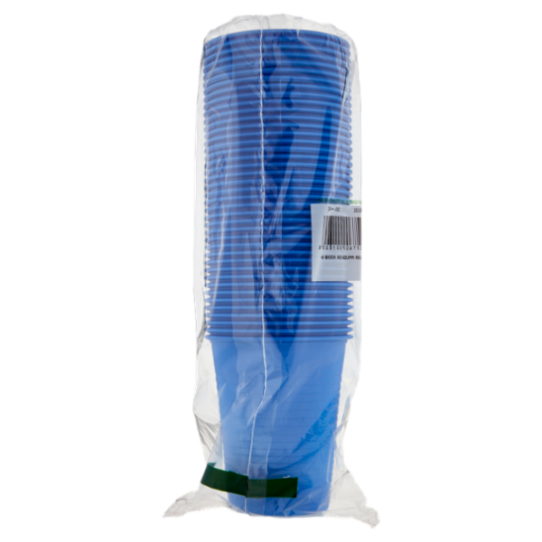 Selex Natura Chiama Bicchieri Biodegradabili e Compostabili Ecologici Azzurri 200cc 40 pezzi