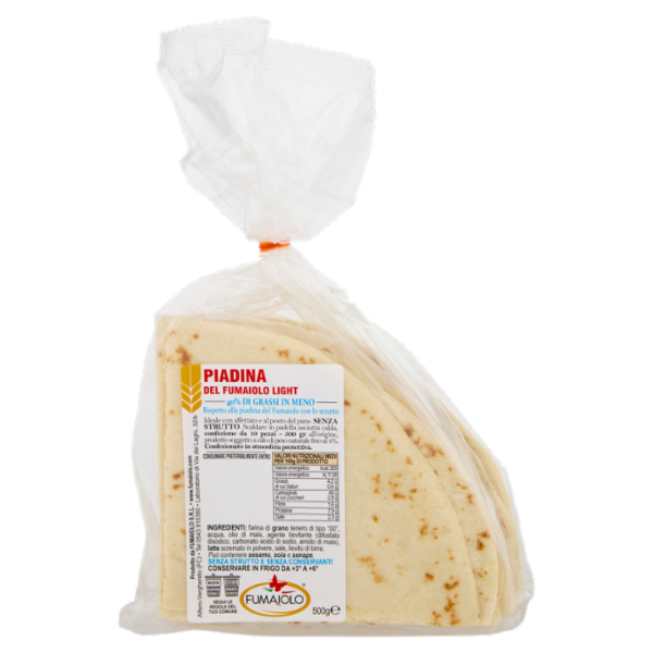 Fumaiolo Piadina del Fumaiolo Light 500 g