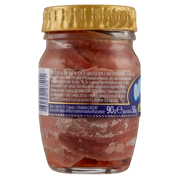 L'Isola d'Oro Aliciotte Gusto Delicato 90 g