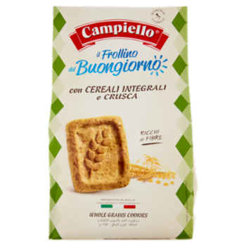 Campiello Il Frollino Del Buongiorno Con Cereali Integrali e Crusca 350 g