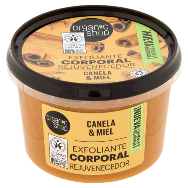 organic shop Scrub Corpo Ringiovanente Canela & Miel 250 ml