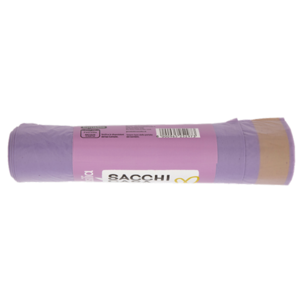 Consilia Sacchi Pattumiera Rosa con Maniglie Cm 55x65 12 pezzi