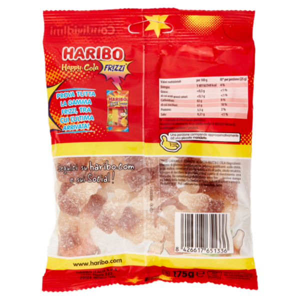 Haribo Happy-Cola Fr!zzi 175 g