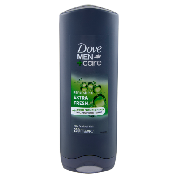 Dove Men+Care Refreshing Extra Fresh Body, Face & Hair Wash 250 ml