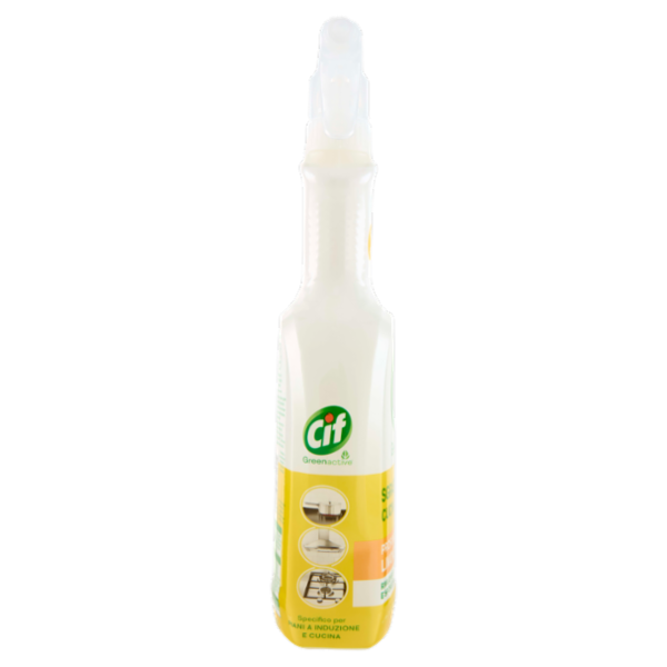 Cif Greenactive Sgrassatore Cucina Profumo di Limone 650 ml