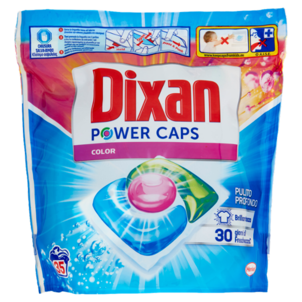 DIXAN Power Caps Color 35pz (490g)
