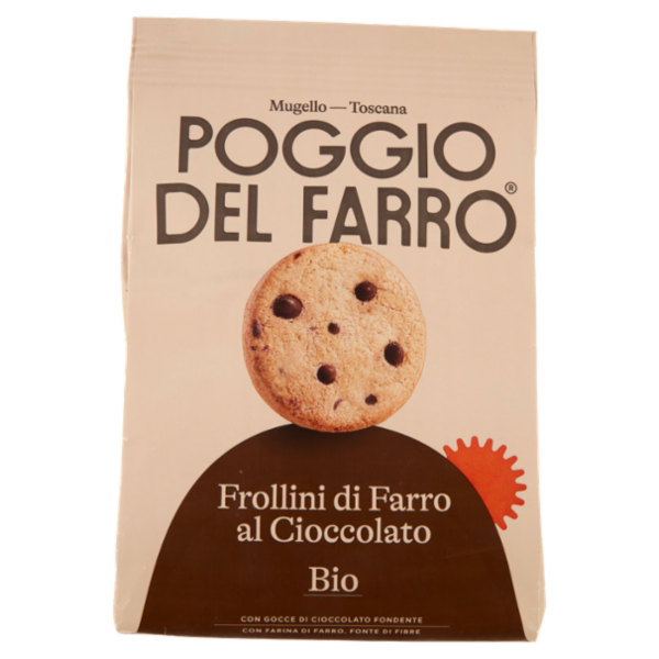 Poggio del Farro Frollini di Farro al Cioccolato Bio 250 g