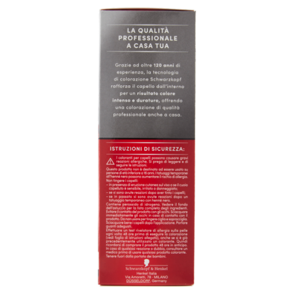 Brillance Colorazione Permanente Intensiva 845 Rosso Raso