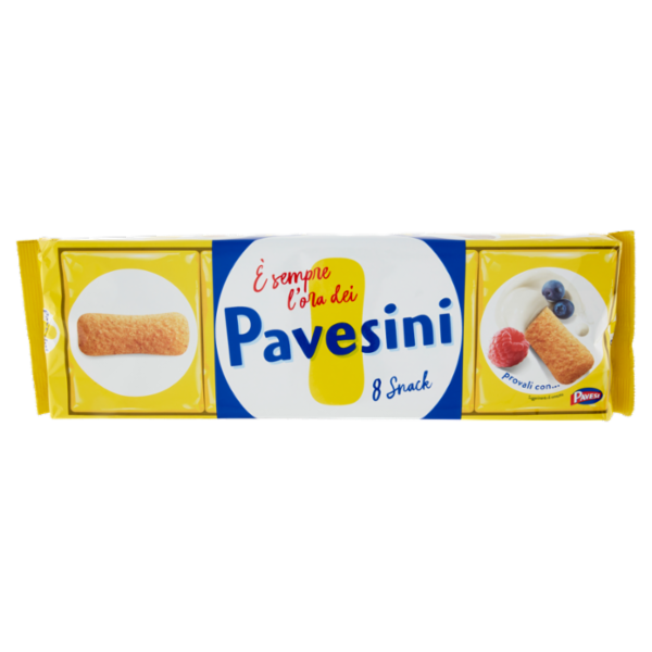 Pavesi Pavesini Classici Snack Goloso Biscotti Leggeri per Colazione Tiramisù 200g