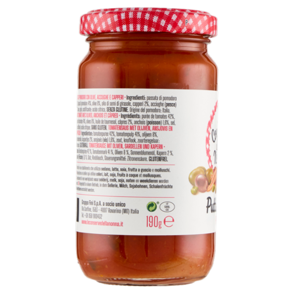 Le Conserve della Nonna Puttanesca 190 g