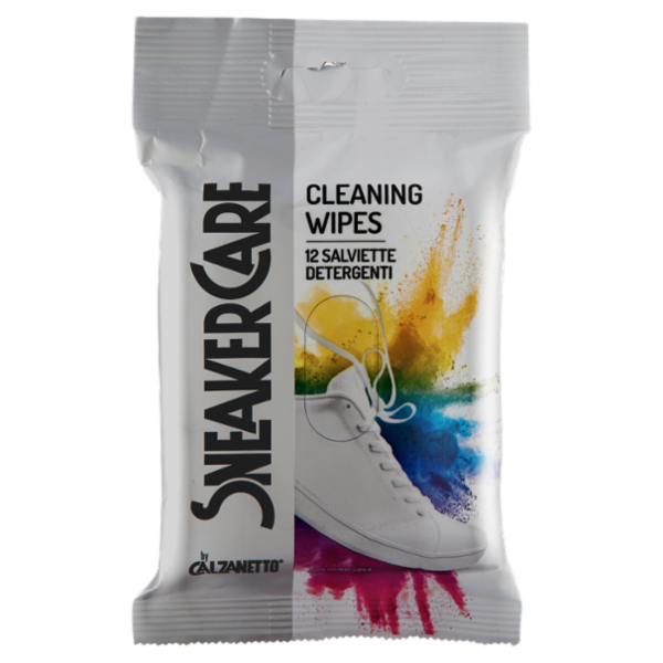 Sneaker Care Cleaning Wipes Salviette Detergenti 12 pz