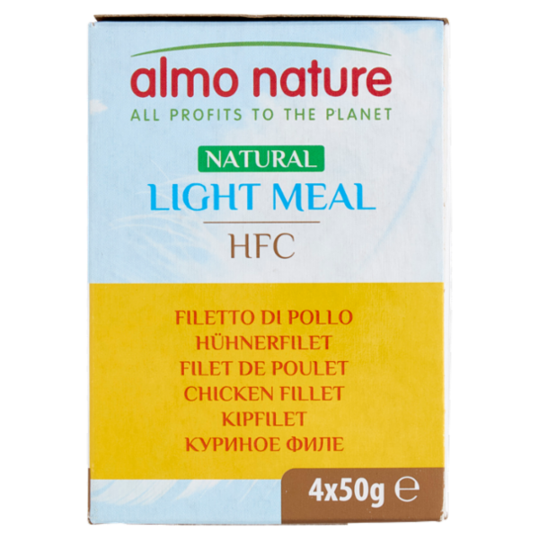 almo nature Natural Light Meal HFC Filetto di Pollo 4 x 50 g