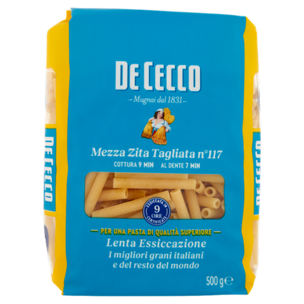 De Cecco Mezza Zita Tagliata n°117 500 g
