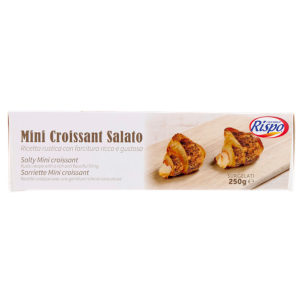 Rispo Passione Pronta Mini Croissant Salato Surgelati 250 g