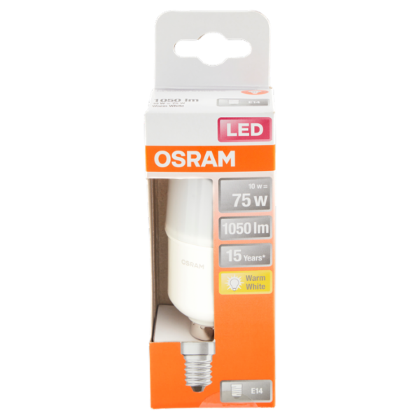 Osram Led Star Classic Stick 75 Warm White 10 W E14